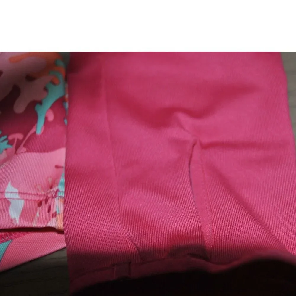 Girl's tropical Patagonia Capilene Hoodie Size Large 12
